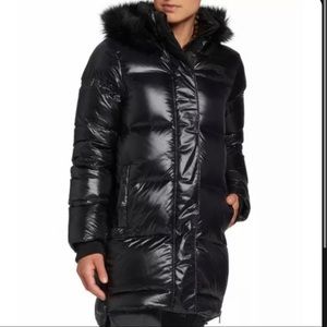 Torreys Puffer Black Coat Parka 